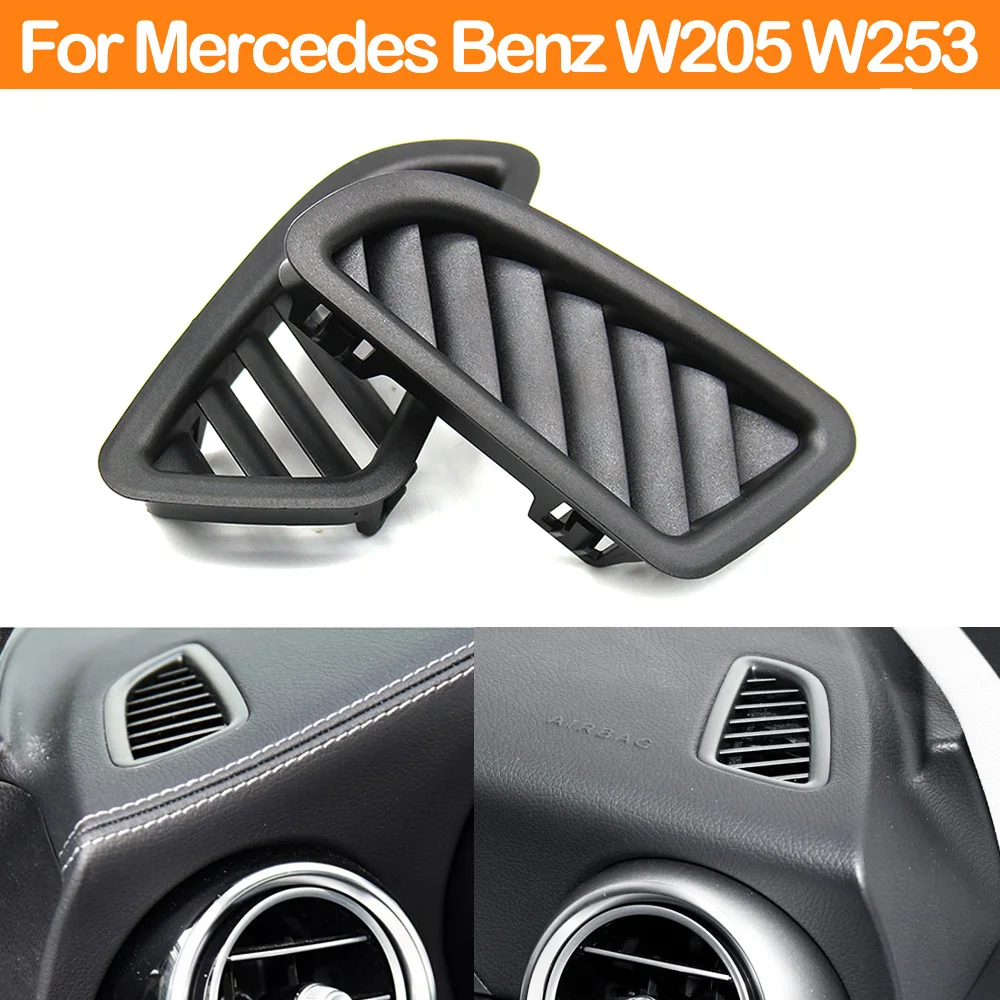 Front Dashboard Console Upper Air Vent Outlet Grill Cover For Benz C Class W205 GLC W253 2015-2021 C180 C200 C260 C300 GLC300