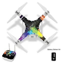 Waterproof Decorative Sticker Decal Skin Wrap Cover Kit for DJI Phantom 3 3a 3p Drone Accessories