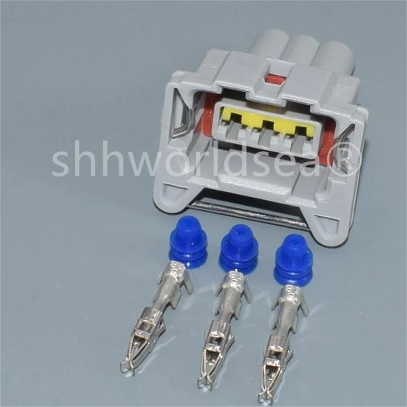 3/100set 3 Pin Car Gearbox Auto Knock Sensor Electrical Cable Connectors Female Wire Harness Plug for JAC 368215-1