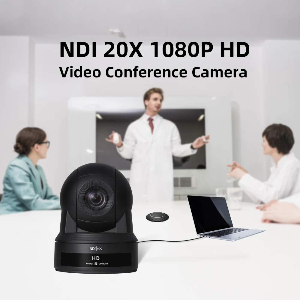 Hot Selling 20X Optical Zoom PTZ HDMI NDI Camera for Live Streaming Sports Events Video Conference Camera