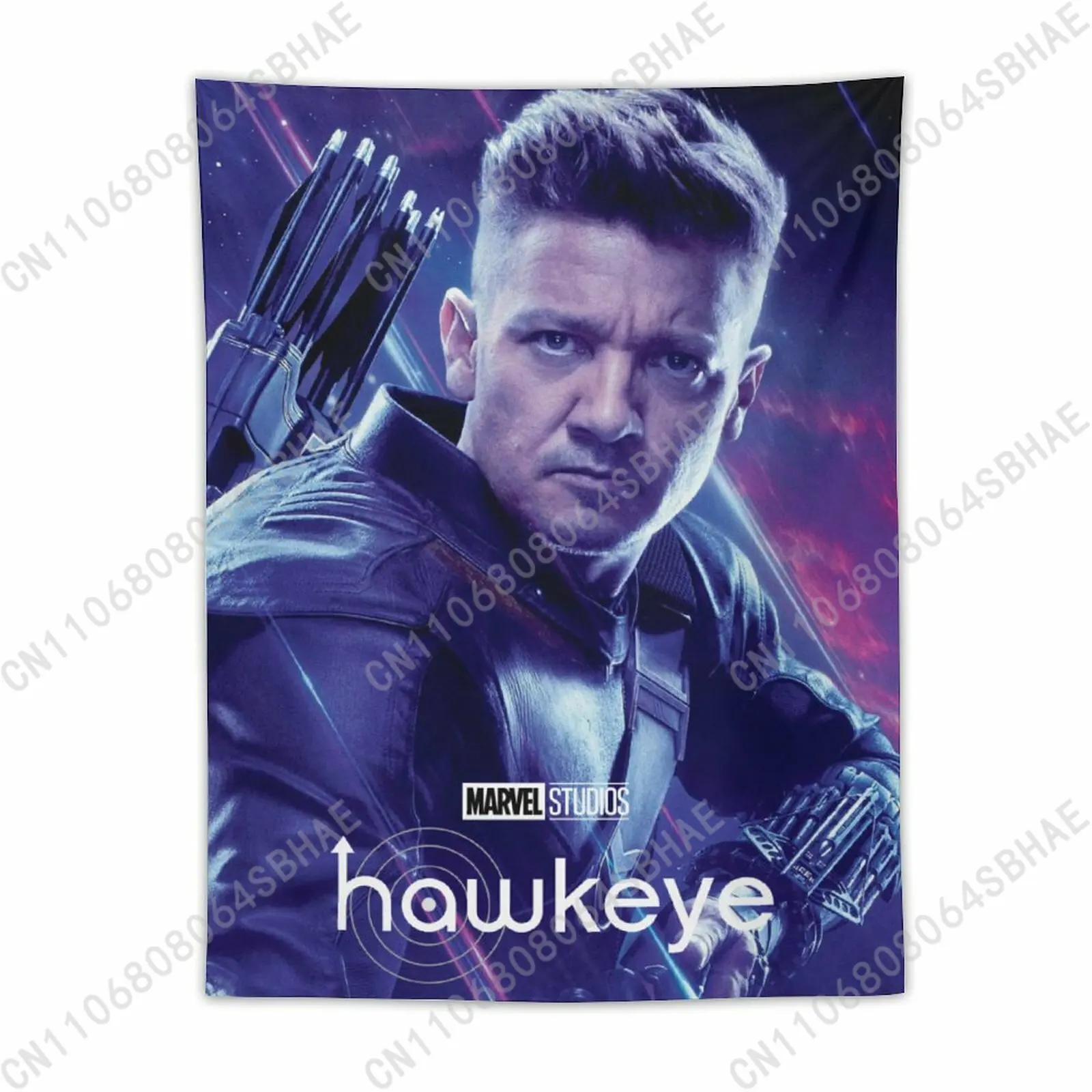 

Marvel Hawkeye Custom Photo Wall Tapestry Personalized Blanket Wall Hanging Bedroom Living Room Birthday Gift Cosplay