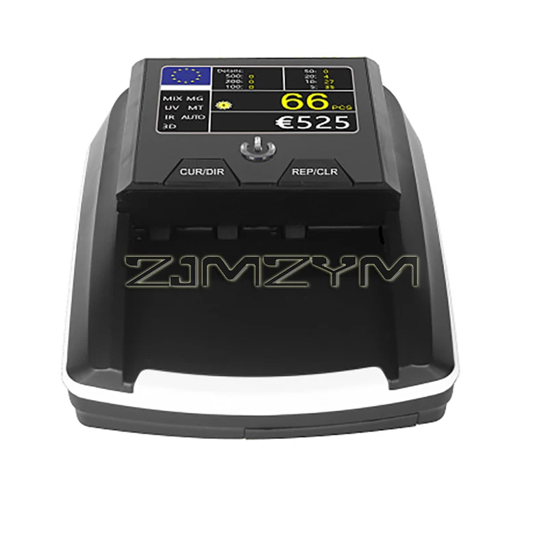 Portable Banknote Detecting Machine Mini Money Counterfeit Currency Checker for US Dollar Euro Bill Notes Detector
