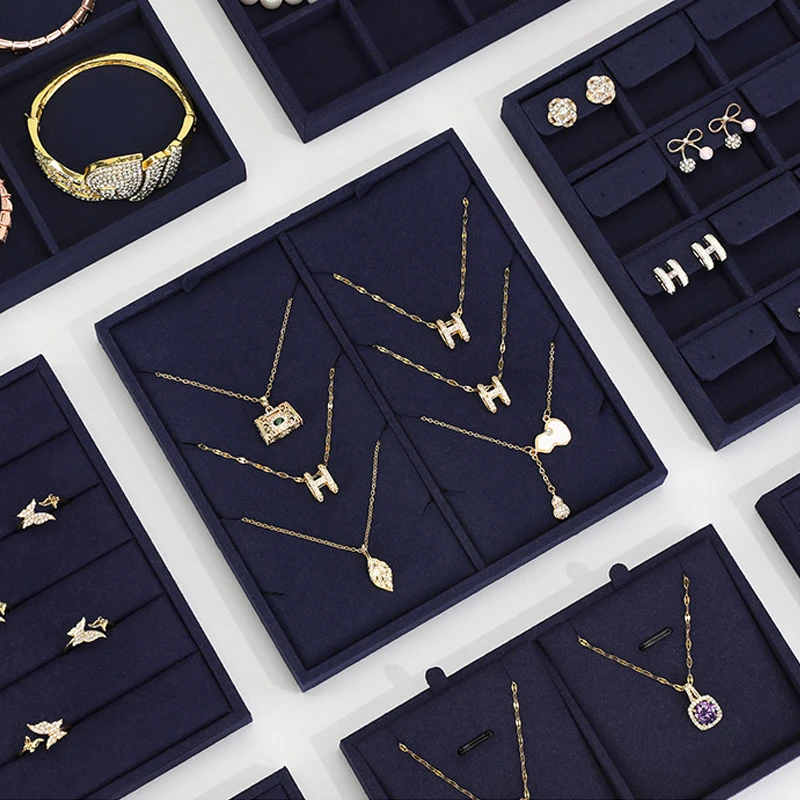 

Модная витрина для колец, серьги-гвоздики, браслет, коробка для хранения ювелирных изделий, органайзер, лоток для колец, принадлежности для демонстрации ювелирного магазина