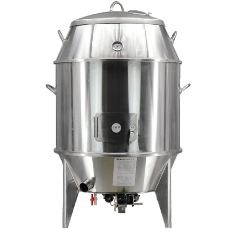 Commercial 80/90/100 double-layer charcoal gas roast duck roast goose stove