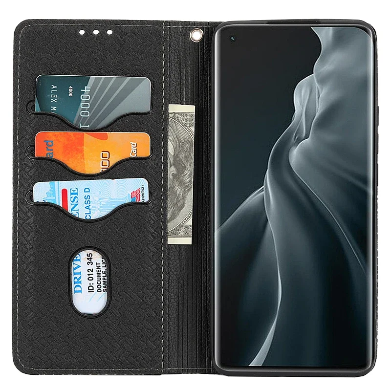 Magnetic Leather Case For Xiaomi Redmi Note 13 12 11 10 Pro Plus 5G 4G 11S 10S 10T Credit Card Slot Wallet Flip Book Cover Case