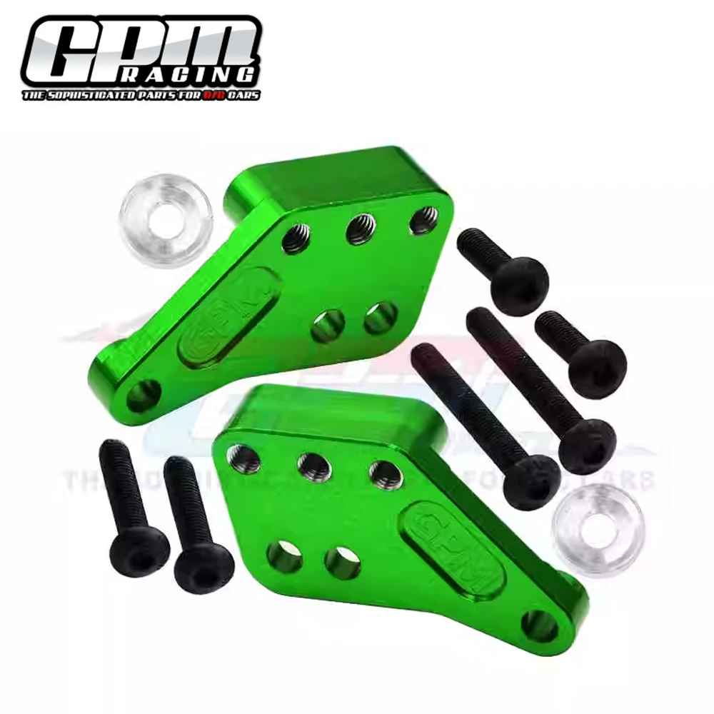 GPM metalowy stop aluminium 7075 przedni tylny górny amortyzator 10234 do Traxxas 1/8 MAXX SLASH 6S 1/10 MAXX 4S Monster Truck samochód RC