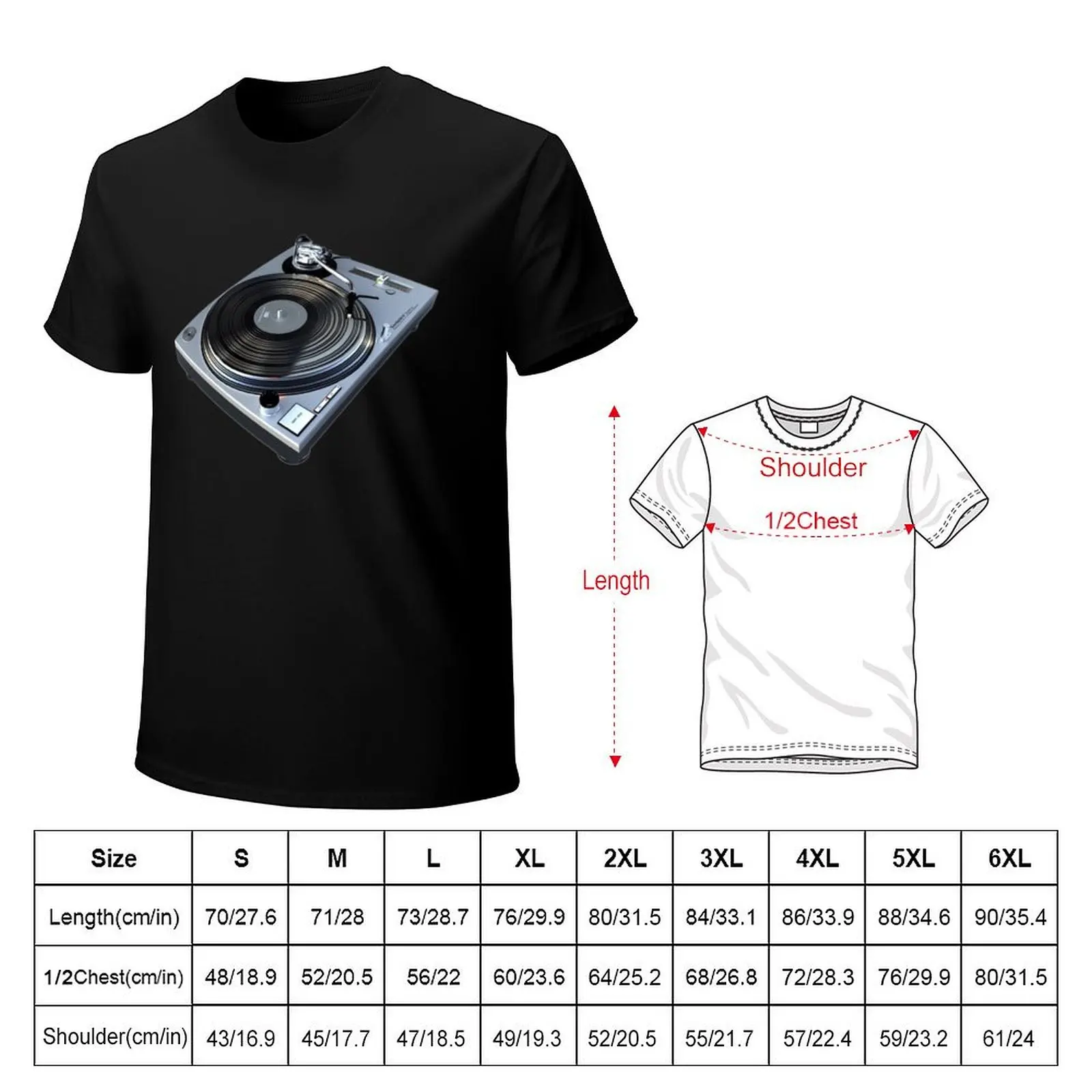 Technics 1200 T-Shirt Casual Fashion Print Tee Top