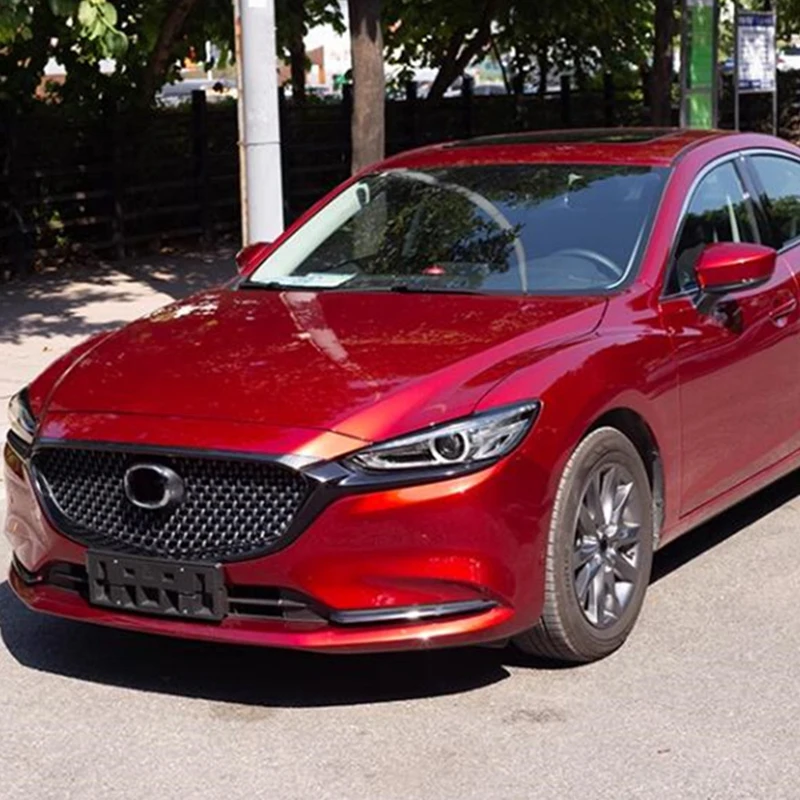 

Накладки на капот автомобиля для Mazda 6 Atenza из углеродного волокна, декоративные аксессуары, комплект кузова 2019-2022 года