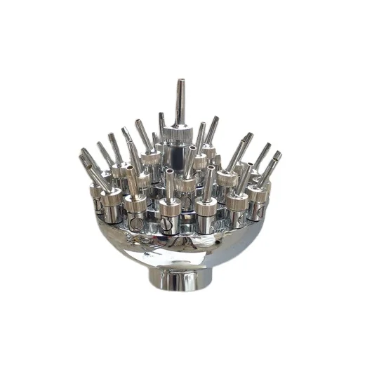 Stainless steel 3-layer flower fountain nozzle jet height 1.0m 2.5m