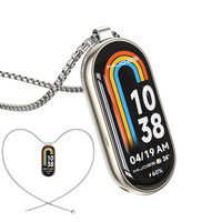 Necklace for Mi Band 10 9 8 7 6 5 4 3 Smart Bracelet Strap for Mi Band 9 Metal Wristband for Mi Band 7 6 Hanging Neck Decoration