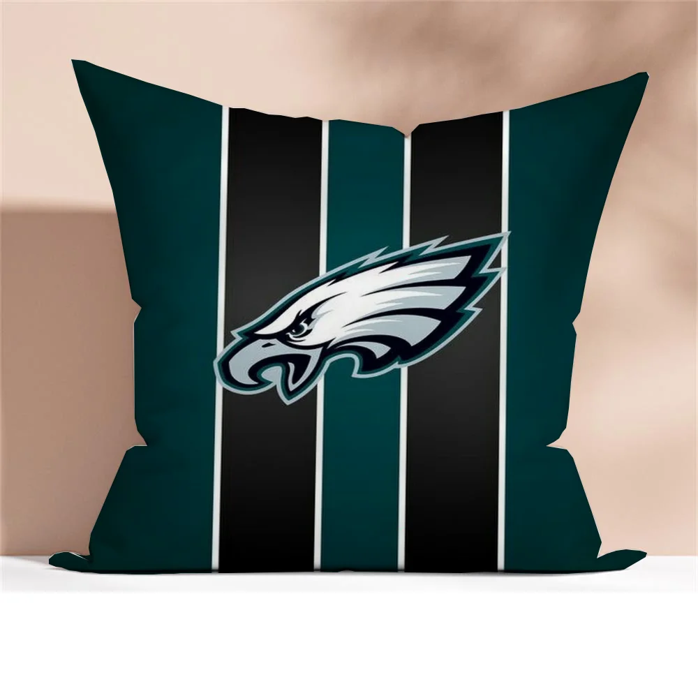 Philadelphia- Eagles Personalized Gift Throw Pillow Covers Luxury Living Room Decoration Decorative Cushion Home and Decoration