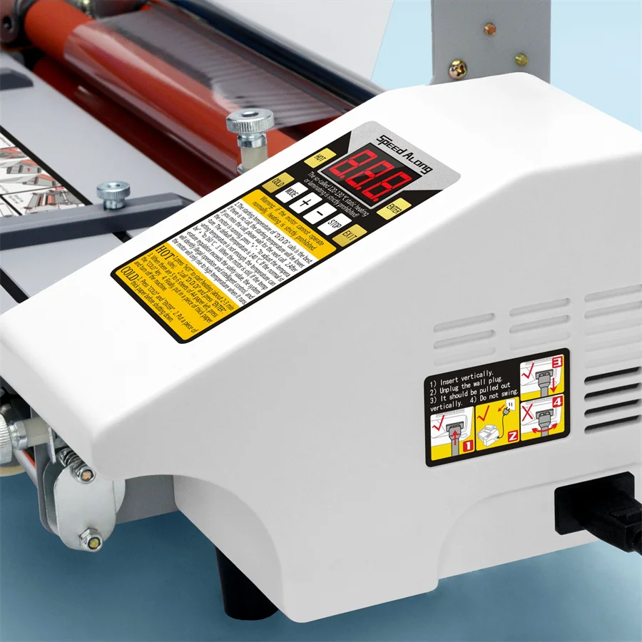 

Gold Seller MOMOTECH A3 Hot and Cold Laminator 9350/9350T Heated Roll Hot Lamination Machine for A4 A5 A6 Paper Sizes