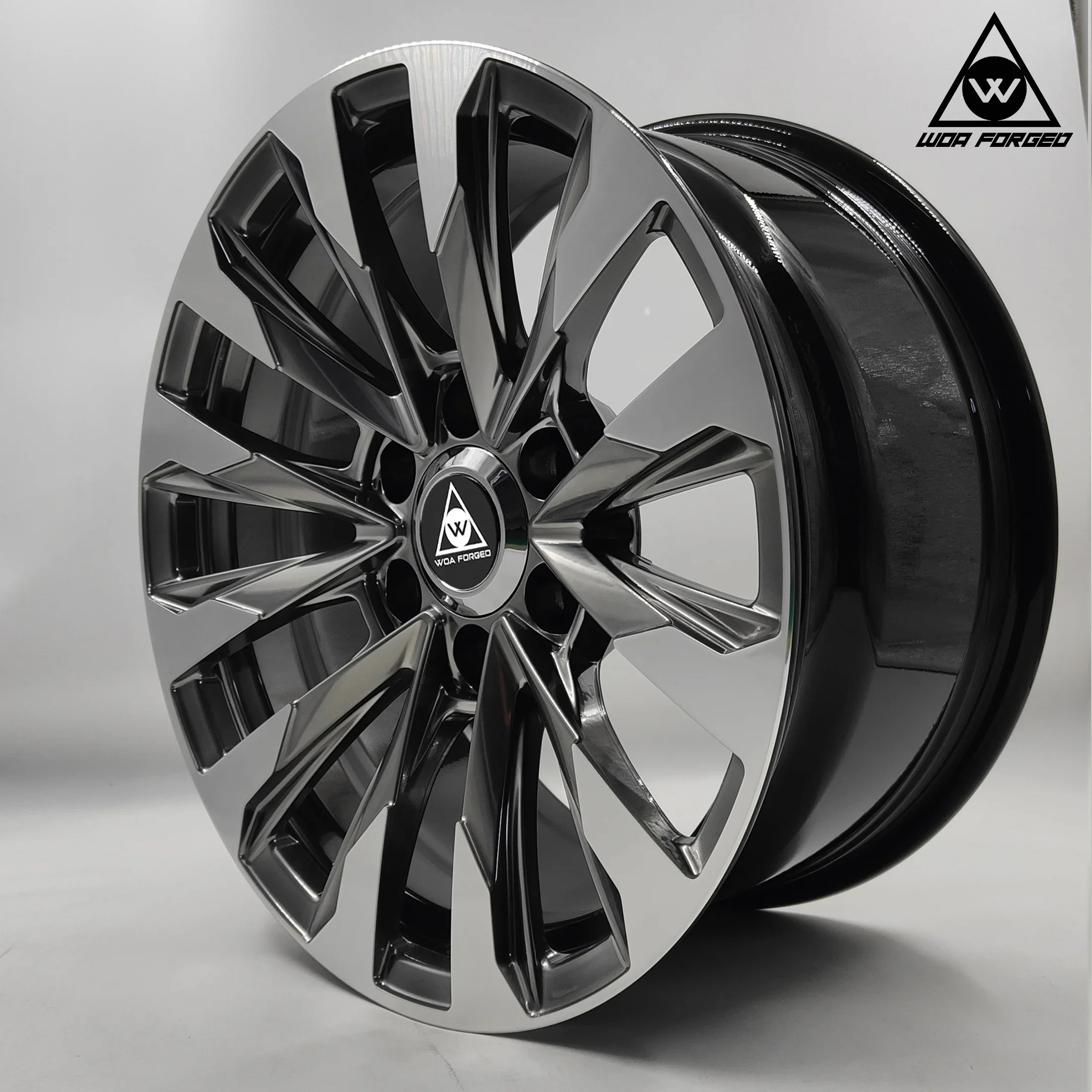 تصميم مخصص متعدد القضبان 19 20 21 بوصة عجلات مزورة إطارات رياضية مع 6 فتحات لسيارة لاند كروزر برادو تاكوما ثاندرا سيكويا