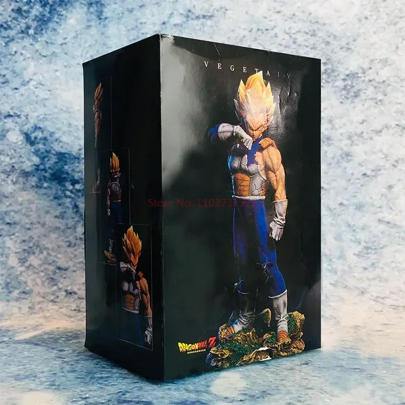 Majin Vegeta Figurine Dragon Ball Figure Vegeta Anime Figures 28cm Gk Pvc Action Figures Statue Collection Model Kids Toys Gifts