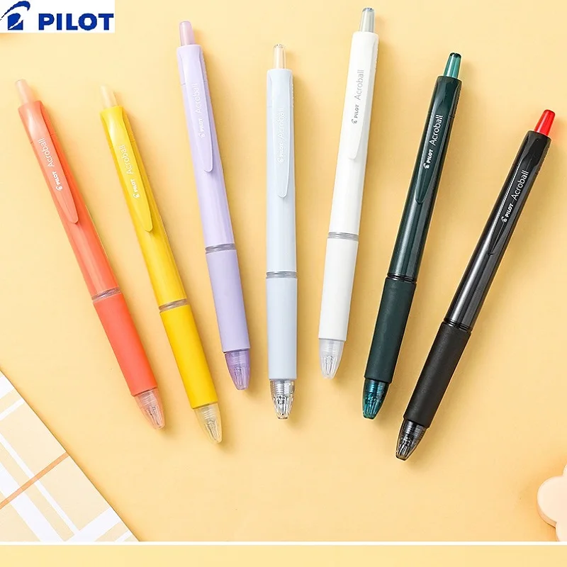 

Пилотная японская гелевая ручка Acro Smooth-Glide, высококачественные канцелярские принадлежности, 0,5/0,7 мм, низкая вязкость, чернила на масляной основе, минималистичный стержень, прозрачный