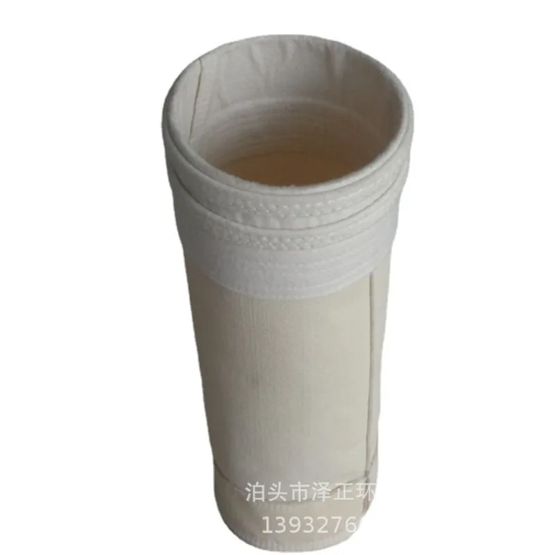 Industrial Dust Collector Bags Filter Bags Polyester Needle-punched Felt Fluoropolymer Filter Bags