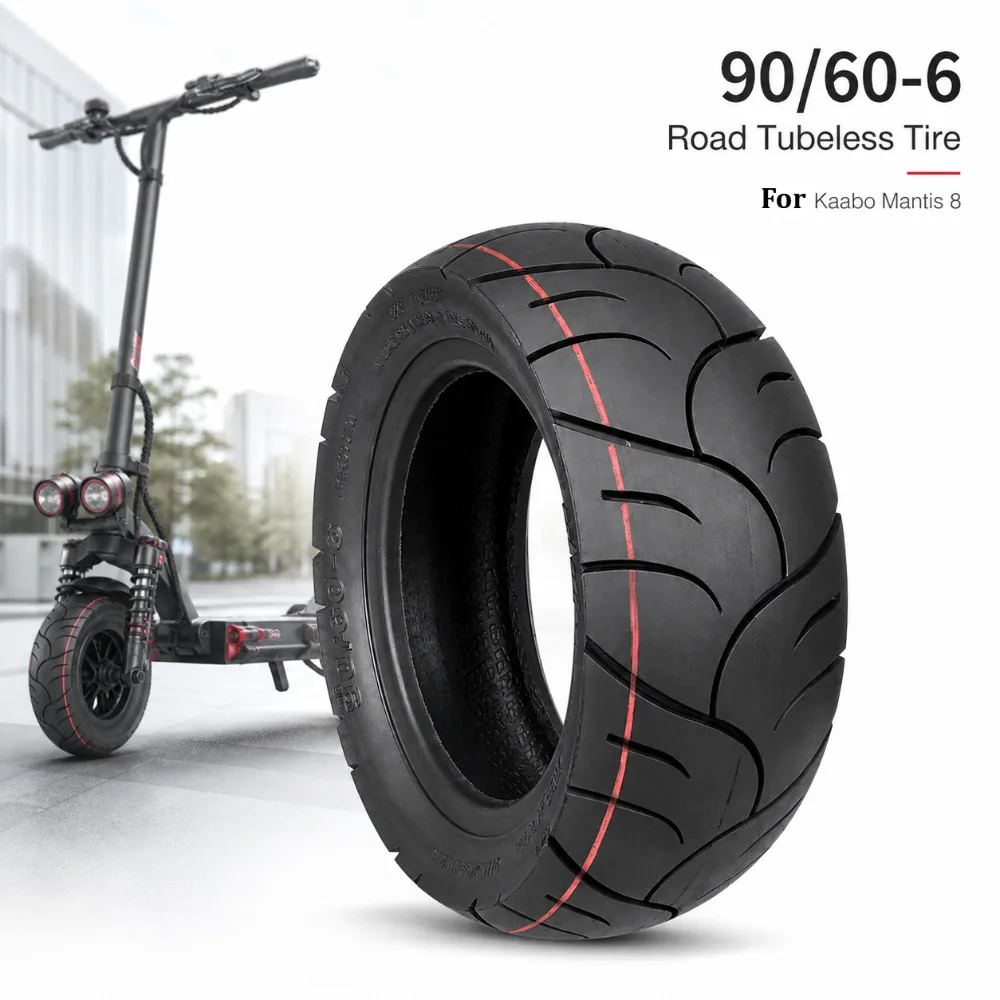 Ulip 90/60-6 Highway Vacuum Tire Suitable for Kaabo Mantis 8 Electric Scooter