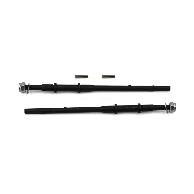 axial scx10 ii upgrades Parts Metallic Universal Joint Front Rear Axle CVD Drive Shaft For 1/10 90046 90047 RC CAR Accessories