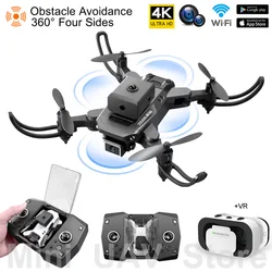 KY912 Easy Fly Mini UAV Drone VR 4k Wifi FPV Quadcopter With Dual Camera Intelligent Obstacle Avoidance RC Helicopters Toy Gifts