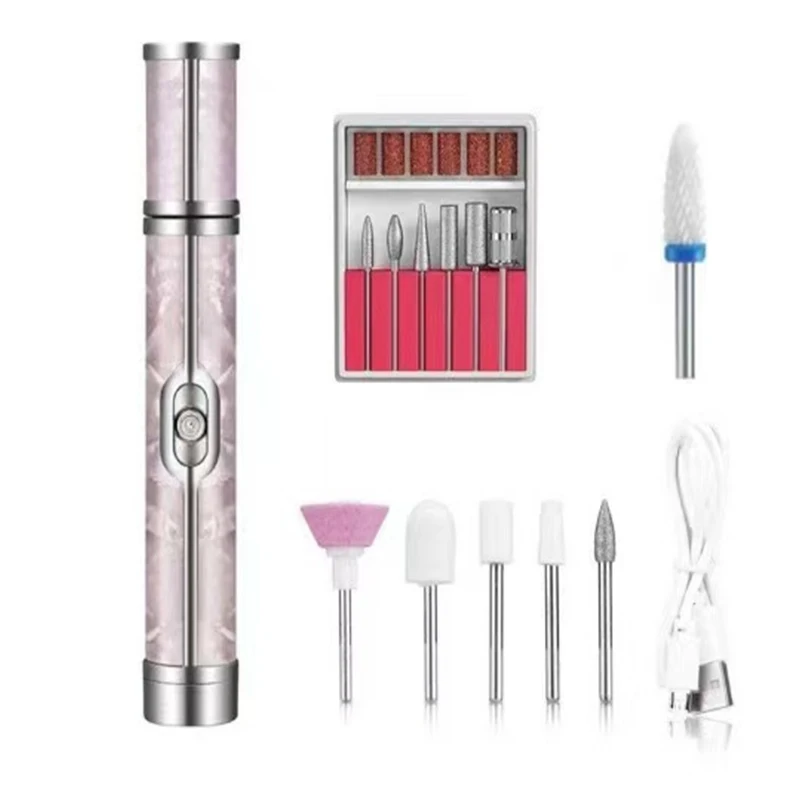 Wireless portable nail file  Nail polish remover tool  Nail trimming tool for manicure  Beauty and personal care accessory