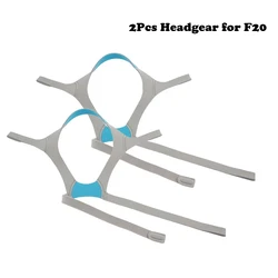 2Pcs Headgear for F20 Mask with Magnetic Clips Soft  Replacement Headgear Straps for F20(Without Mask)