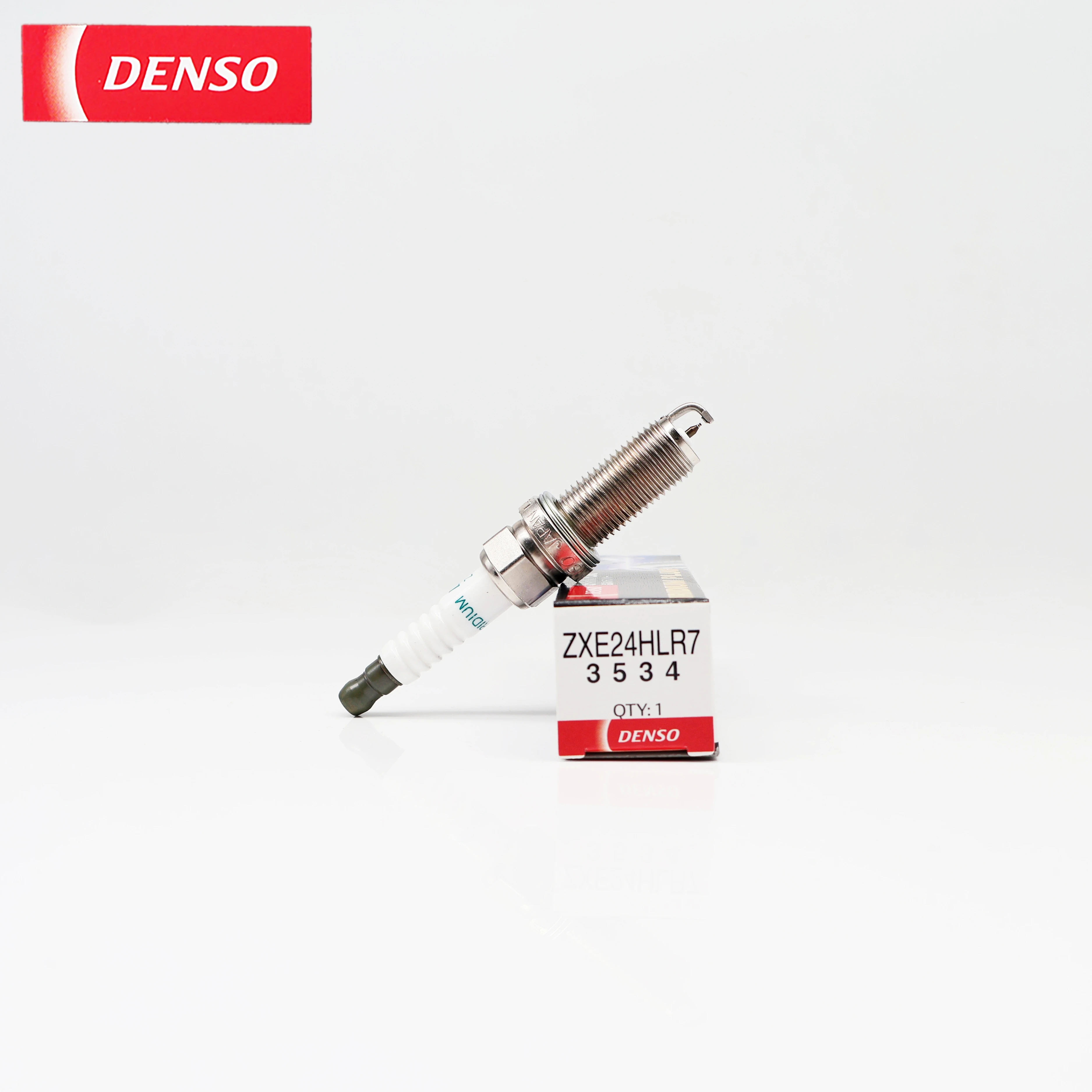 DENSO Iridium Platinum Spark Plug ZXE24HLR7 3534 Original Genuine Product for Volvo, Honda, Toyota OEM:31673604