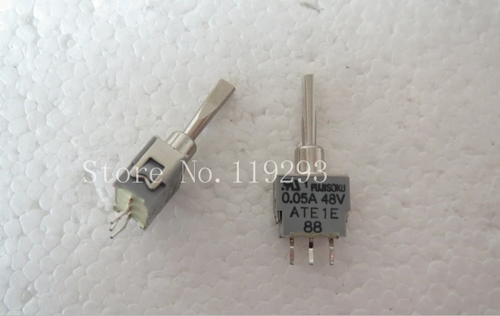 [BELLA]Fujitsu FUJISOKU 0.05A 48V 3 feet 3 files miniature toggle switches Toggle Switch--10PCS/LOT