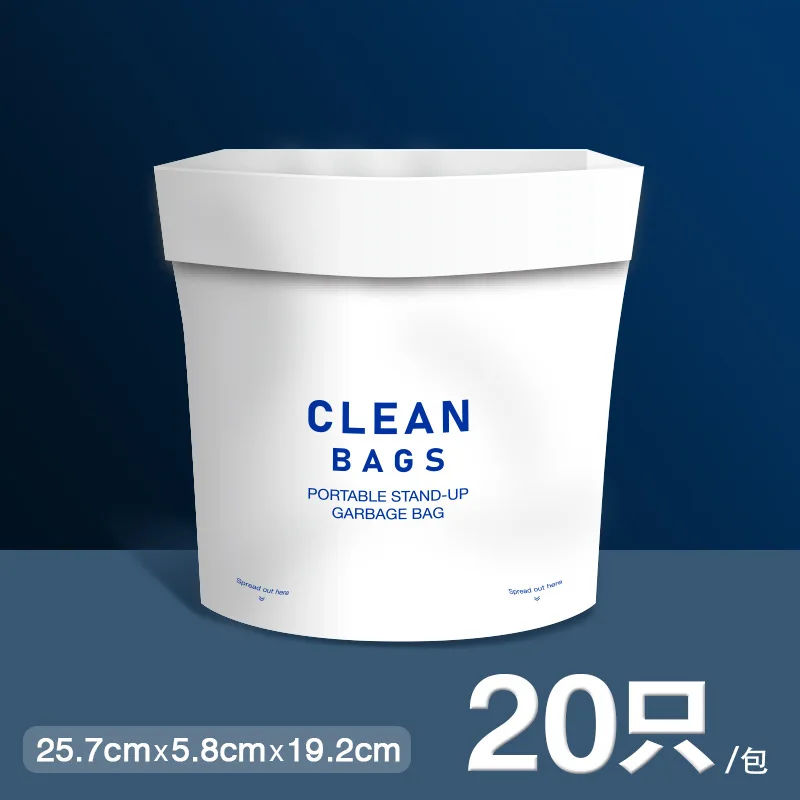 

Innovative design, self-supporting to keep the car clean, thickened material, car specific vehicle garbage bag