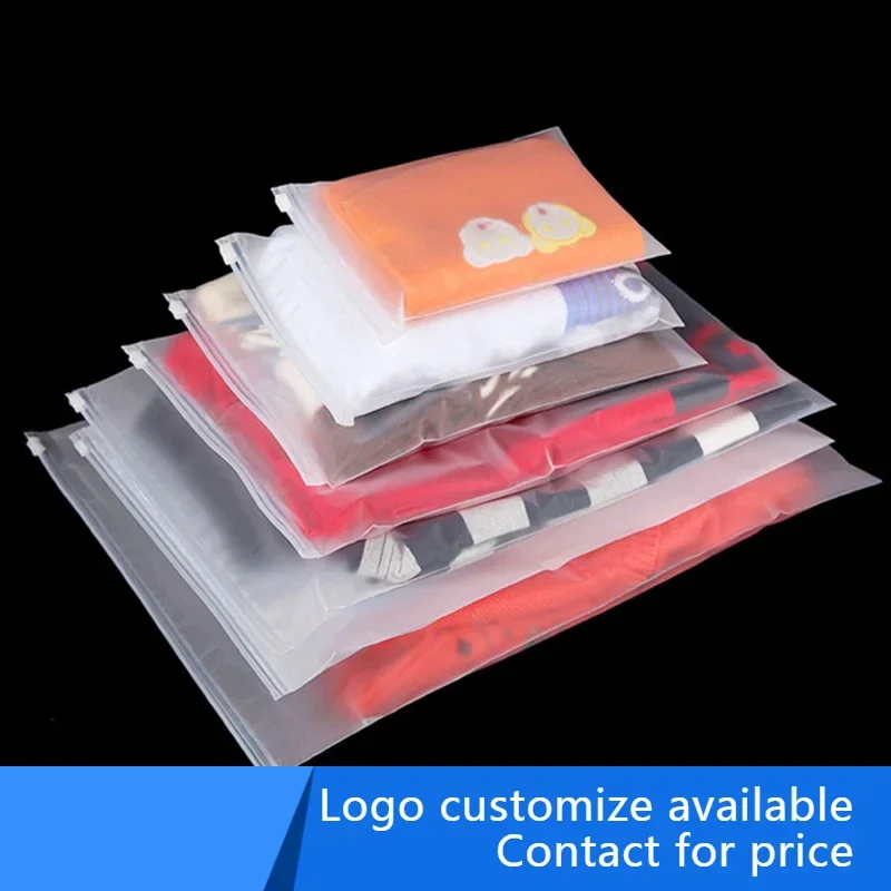 

20 pcs FrostedZip Lock Plastic Bags Reclosable Packaging Poly Ziplock Bag Different Size Transparent Storage Self Sealing Bags