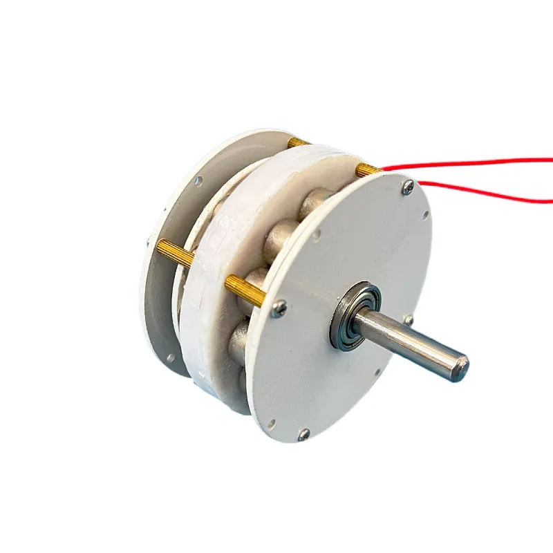 Mini mini disc coreless generator low speed, high efficiency, small size, wind hydraulic hand