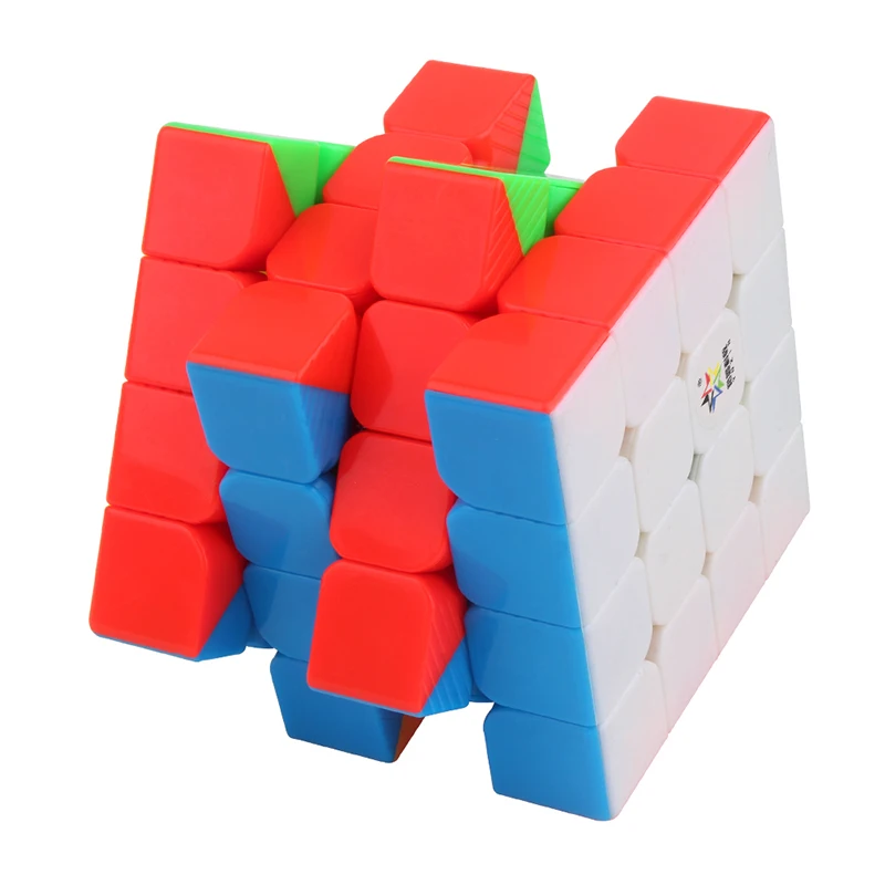 YuXin Little Magic 4X4 Cubo magnético de velocidad juguetes profesionales Fidget Cubo mágico rompecabezas juguete para niños Cubo 4X4