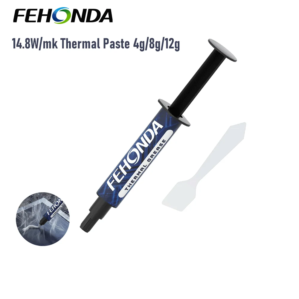 

14.8W/Mk TR50L Thermal Conductive Grease Paste Silicone Fehonda Gap Filler Adhesive Thermal Paste 4g 8g 12g