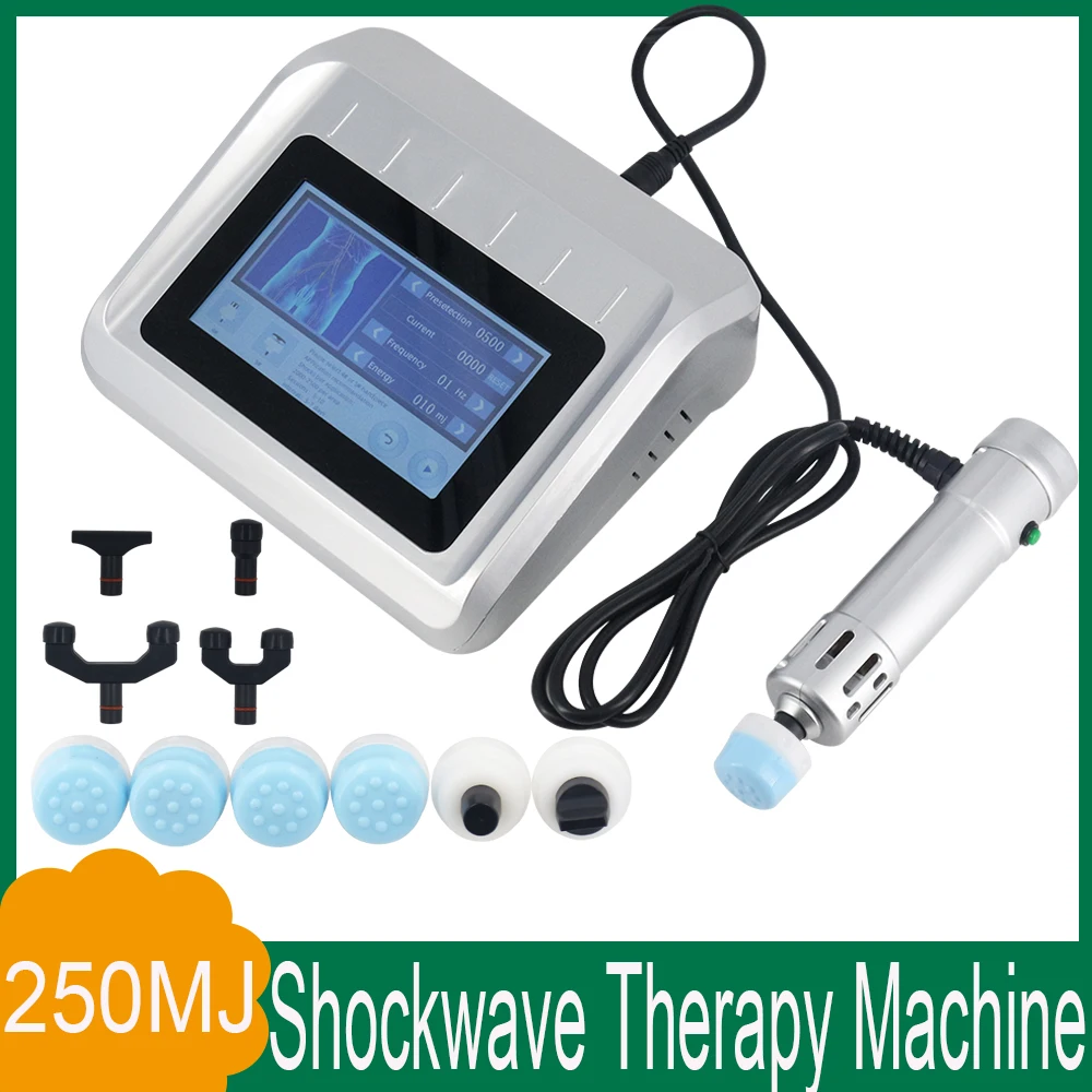 

New Upgrade Shockwave Therapy Machine Chiropractic Gun 2 In 1 ED Treatment Shockwave Physical Pain Relief Cervical Body Massager