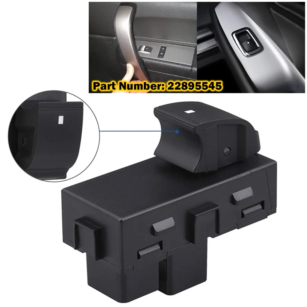 22895545 For Chevy Chevrolet Silverado/ GMC Sierra 2007-2013 Passenger Side Power Window Control Switch Button Accessories