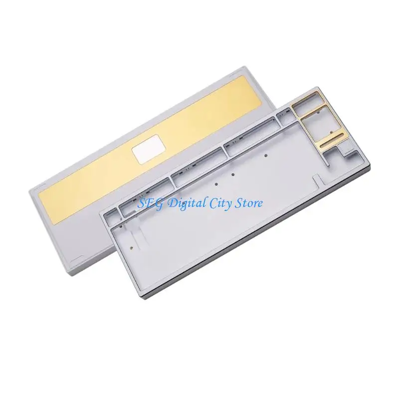 

U75B Aluminum Keyboards Frame Case For Customs Switches Modifications 80 Size