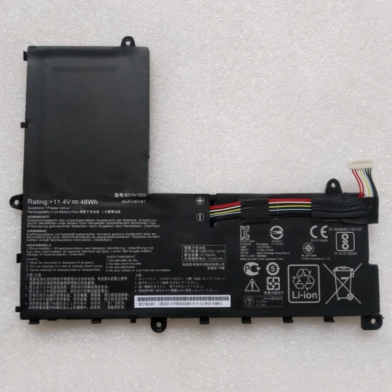 

B31N1503 0B200-01690000 B31BN9H B31NNC3 Battery For Asus EeeBook E402S E202SA 1A 1B 1E 1D 7A 7B R206SA FD0012T FD0011T FD0091T