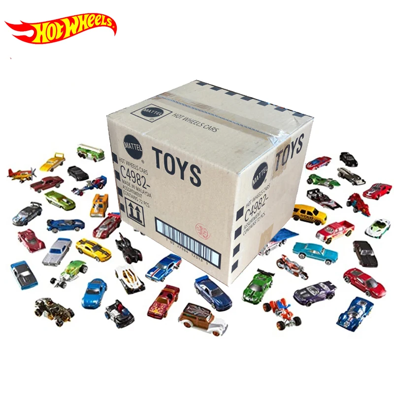 Original Hot Wheels Toy Car Toys for Children 5pcs To 72pcs Model Car Kids Toys Boys Hotwheels Diecast 1/64 Toys Car Birthday