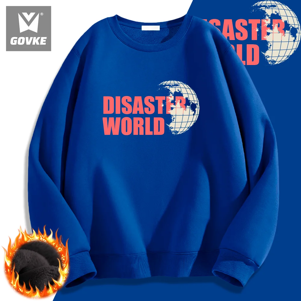 Disastfb World Autumn and Winter New Style Printed Hoodie Individuality Men\'s Hoodies Wearing Type Polyester Hoodie