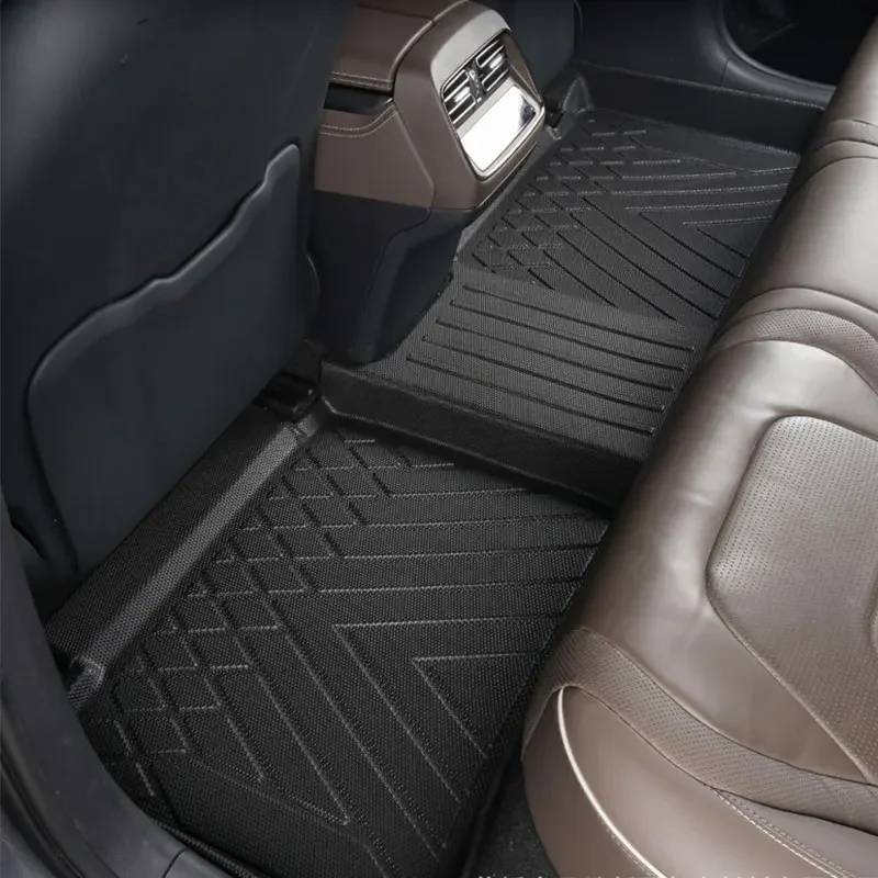 Для BYD HAN EV DMi 2023, автомобильные коврики, коврик в багажник, водонепроницаемый нескользящий коврик для ног, полностью окруженный с левым рулем, автомобильный аксессуар