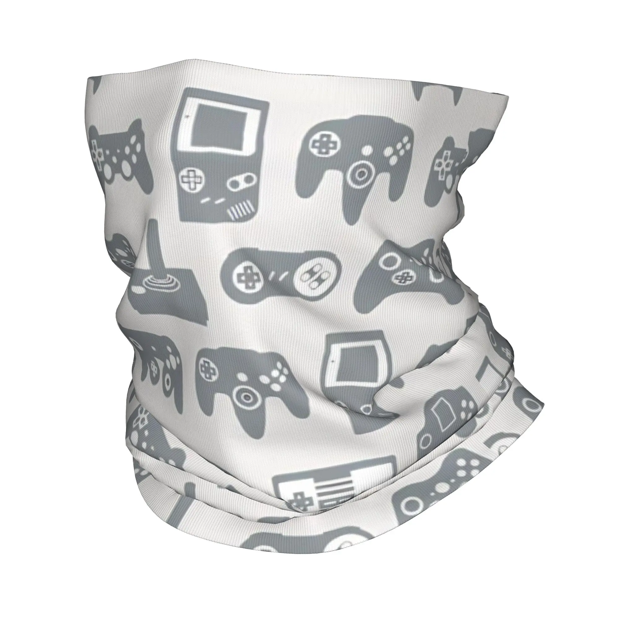 Games Console Handheld Bandana Neck Cover Printed  Balaclavas Mask Scarf Warm Headwear Riding for Men Women Adult Breathable