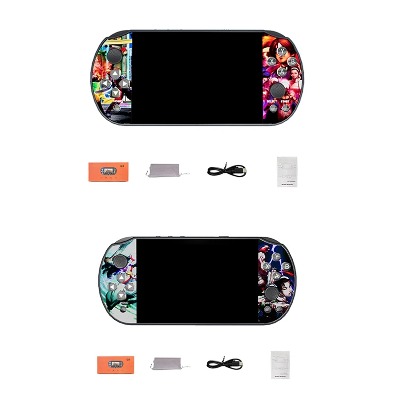 

A23F-Handheld Retro Video Game Console, Preloaded 10000+ 4.3 Inch HD Classic Retro Video Game Kids Adult Birthday Gifts