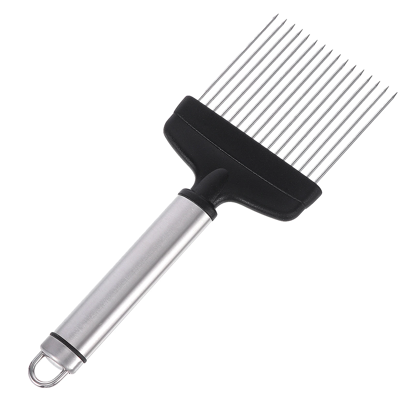

Onion Slicer Stainless Steel Tool for Cutting Meat Tenderizer Needle Kitchen Gadgets Vegetable Fruit Prep Accessories