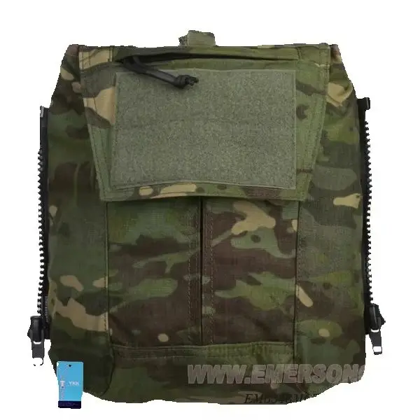 Emersongear-Tactical Pack Zip-on Panel Leapable Plate Carrier, Back Bag, Hydration Carrier for FPC, NLPC, LPC 2.0 MVS Vest