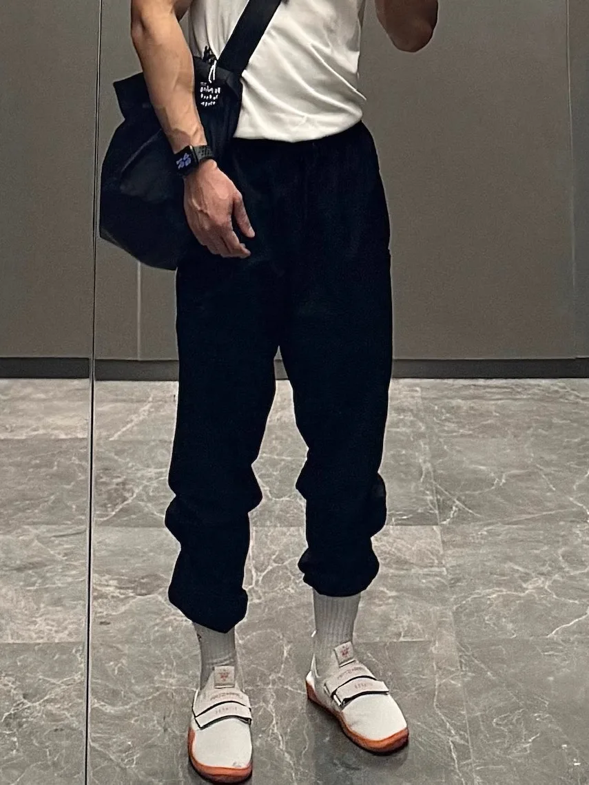 

Американские хлопковые спортивные брюки с вышивкой, с отворотами, 3D-шитье, модные, повседневные, для молодежи, для отдыха