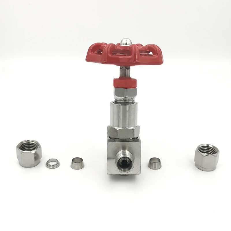 304 Edelstahl-Ferrule-Nadelventil, Hochdruck-Durchgangsventil – Detail 4