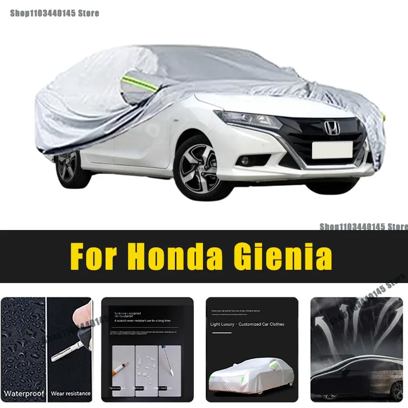 

Full Car Covers Outdoor Sun UV Protection Dust Rain Snow Oxford cover Protective For Honda Gienia Accessories