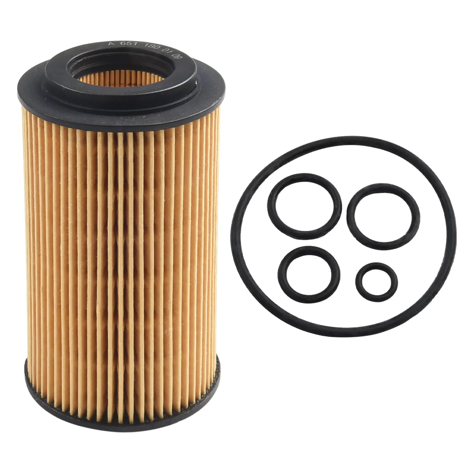 1Pc Car Engine Oil Filter For Mercedes-Benz E GLE GLK ML SPRINTER -Class Lingte Viano (w639) Weiting Box  A 6511800109 Filter