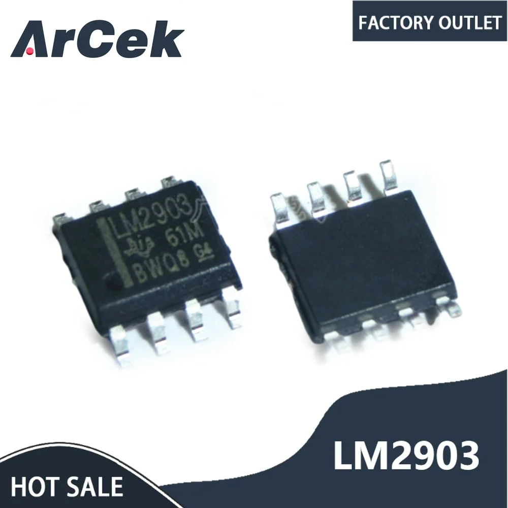 Lote de 5 unidades de LM2903DR2G, LM2903DR, LM2903DT, LM2903 SOP-8, en Stock