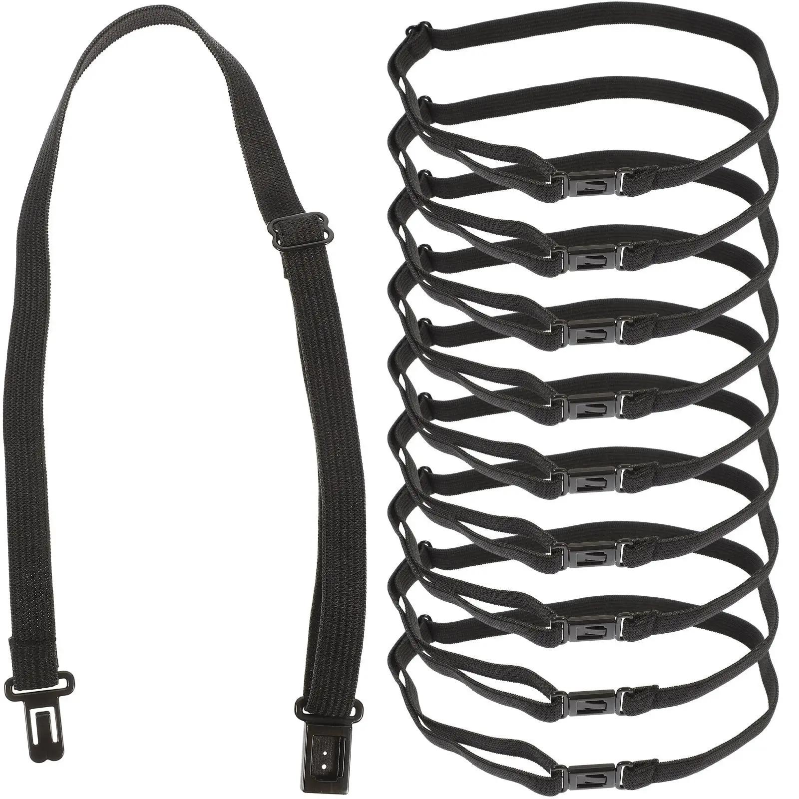 

10 Pcs Wedding Bow Tie Elastic Wear-resistant Adjustable Band Strap for Bow-knot Convenient