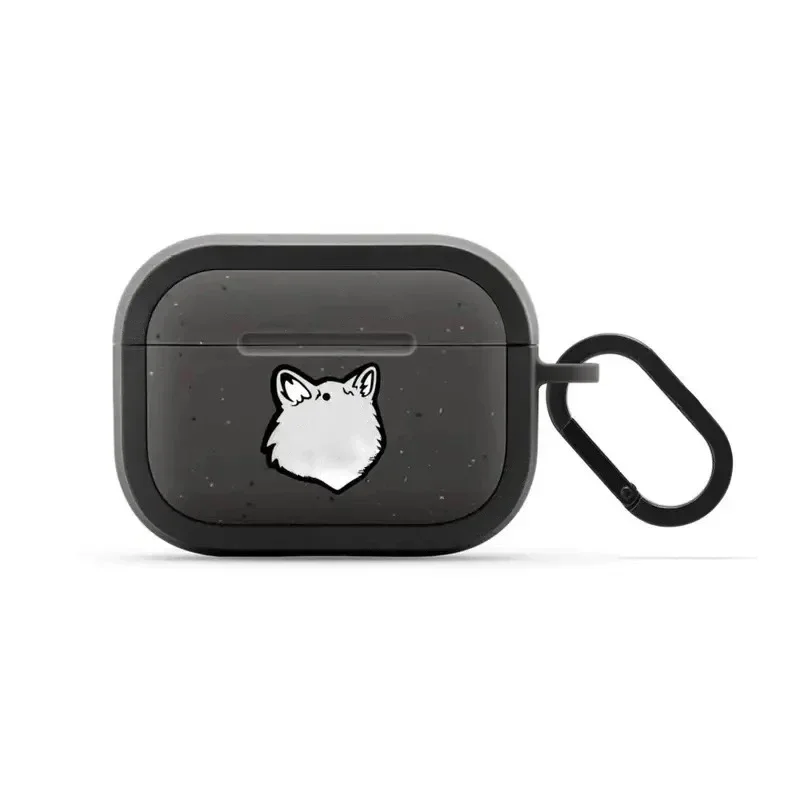 

Animal Fashion Frosted Case for AirPods Gen 3 AirPods Pro Pro2 Earbuds Case Cover with Hook